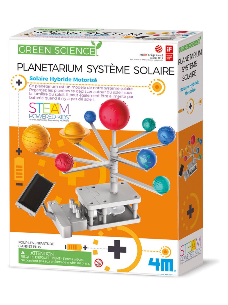 Kit de fabrication Green Science : Planètarium système solaire Multicolore - Kiabi