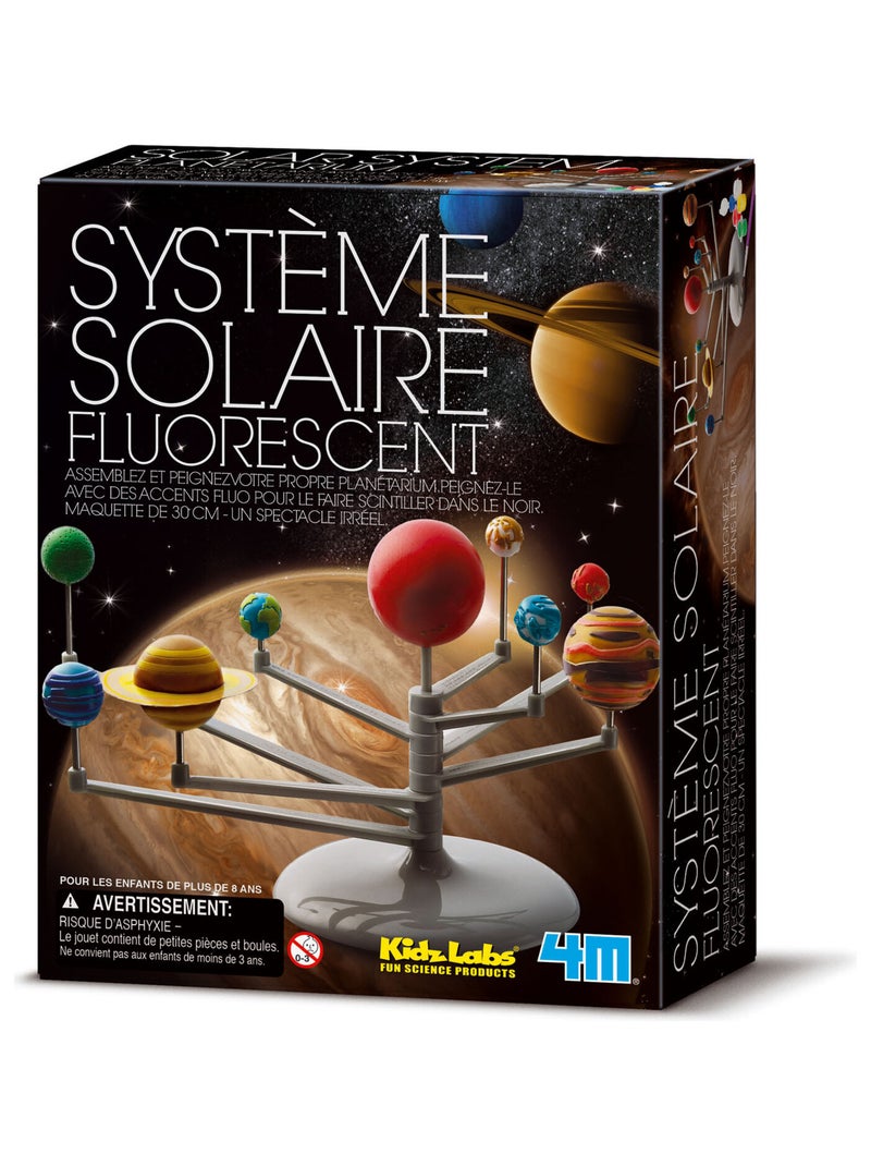 Kit de fabrication : Système solaire fluorescent Multicolore - Kiabi