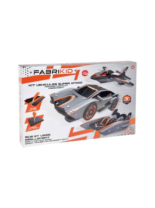 Kit De Fabrication Véhicules Super Speed - Fabrikid - Kiabi