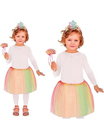 Kit de fée : serre-tête, baguette magique et tutu