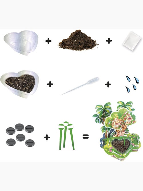 Kit De Jardinage 2 En 1 Cabane Dans L'arbre - Educa - Kiabi