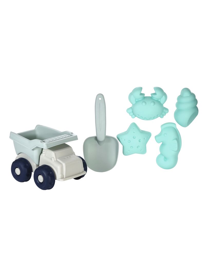 Kit de jouets de sable pour bébé 6 pièces Theo - Gris Bleu ciel Gris -  Kiabi - 14.99€