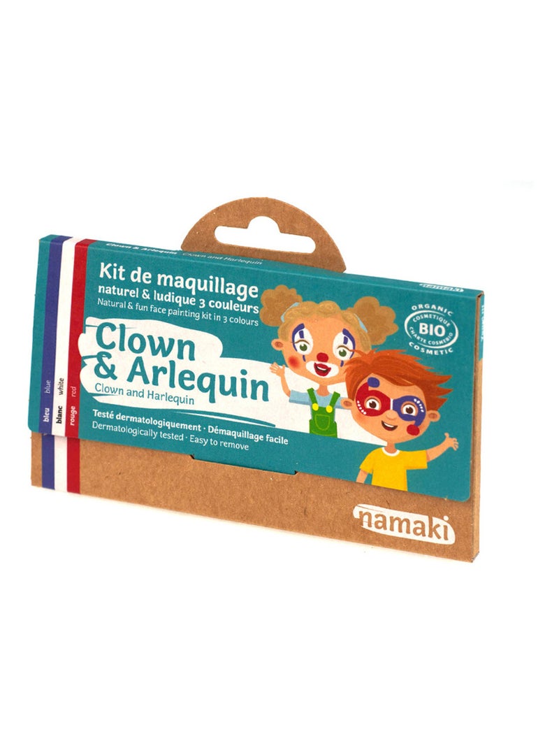 Kit De Maquillage / Clown & Arlequin Multicolore - Kiabi