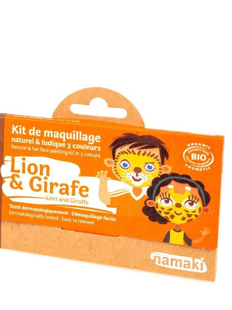 Kit De Maquillage / Lion & Girafe Orange - Kiabi