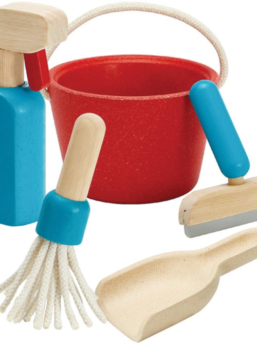 Kit De Ménage En Bois - Kiabi