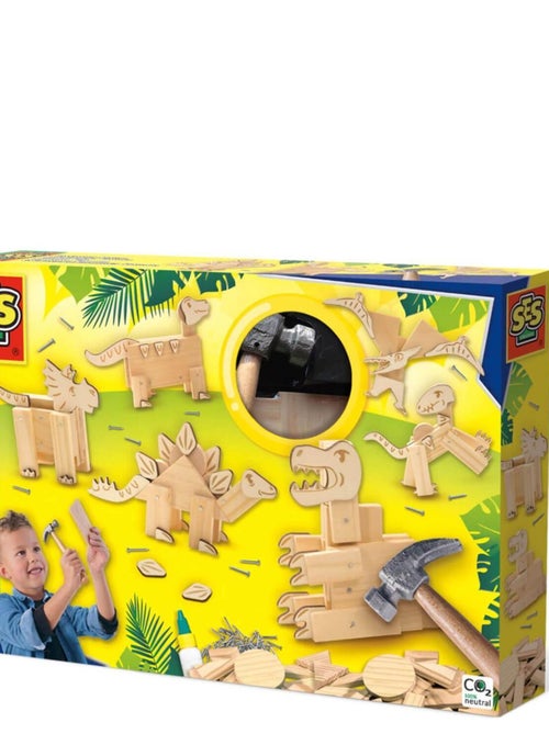 Kit de menuiserie : Dinosaures - Kiabi