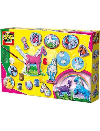 Kit de moulage en plâtre Chevaux