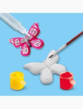 Kit de moulage en plâtre Papillons scintillants