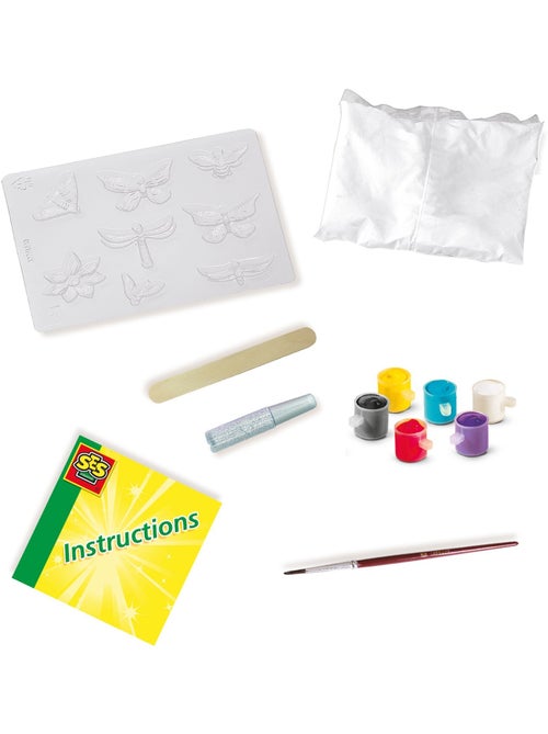 Kit de moulage en plâtre Papillons scintillants - Kiabi