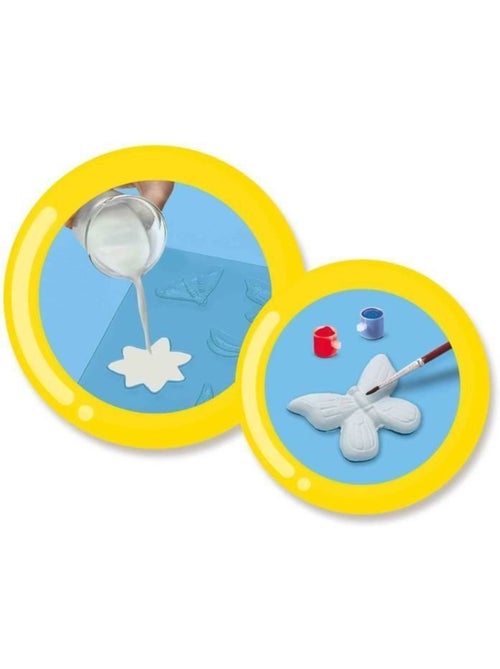 Kit de moulage en plâtre Papillons scintillants - Kiabi