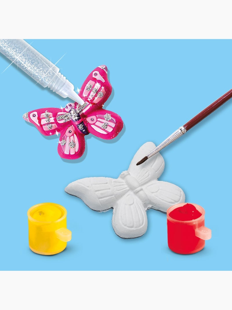 Kit de moulage en plâtre Papillons scintillants N/A - Kiabi