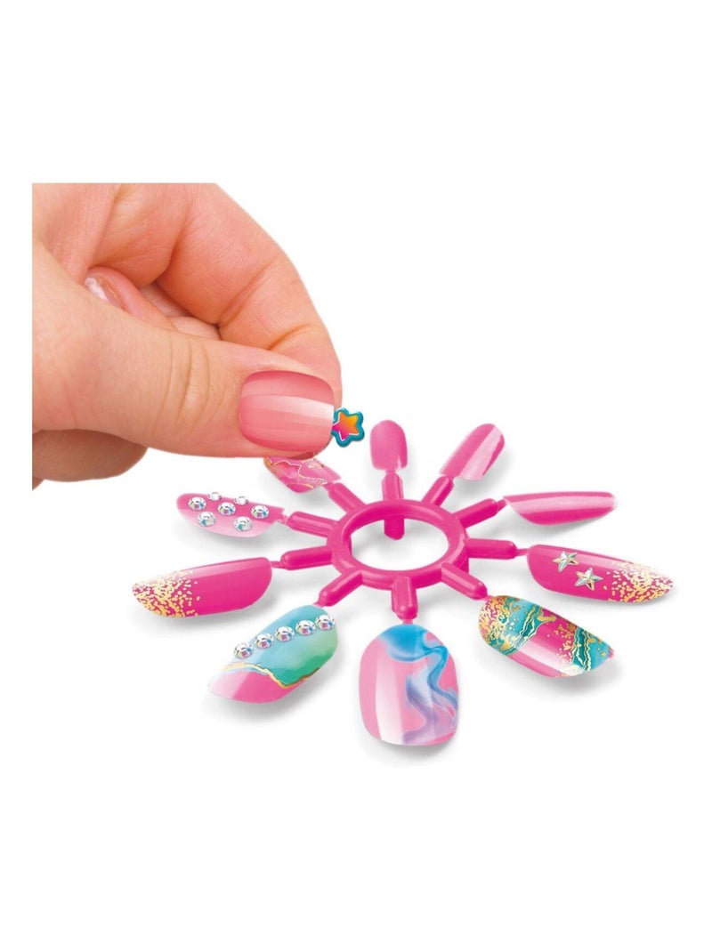 Kit de Nail Art Stylé Multicolore - Kiabi