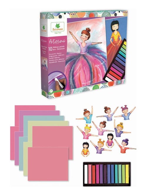 Kit de Pastels Secs Artissimo pour Danseuses - Créez des Œuvres Magnifiques - Kiabi