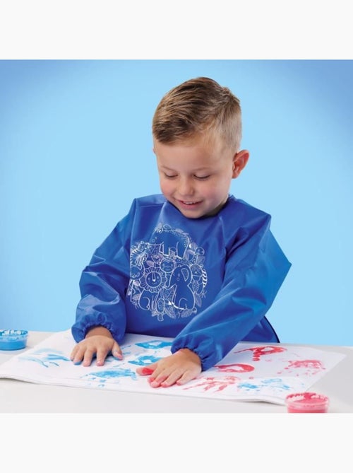 Kit de peinture au doigt avec tablier eco - Kiabi