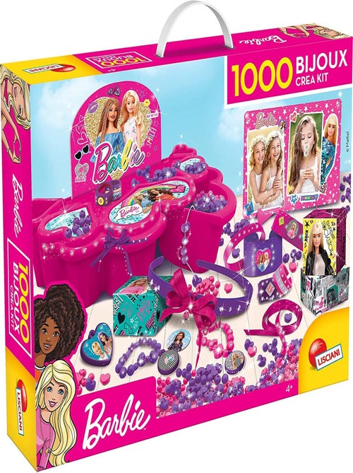 Kit De Perles Barbie 1000 Bijoux - Barbie - Lisciani - Kiabi
