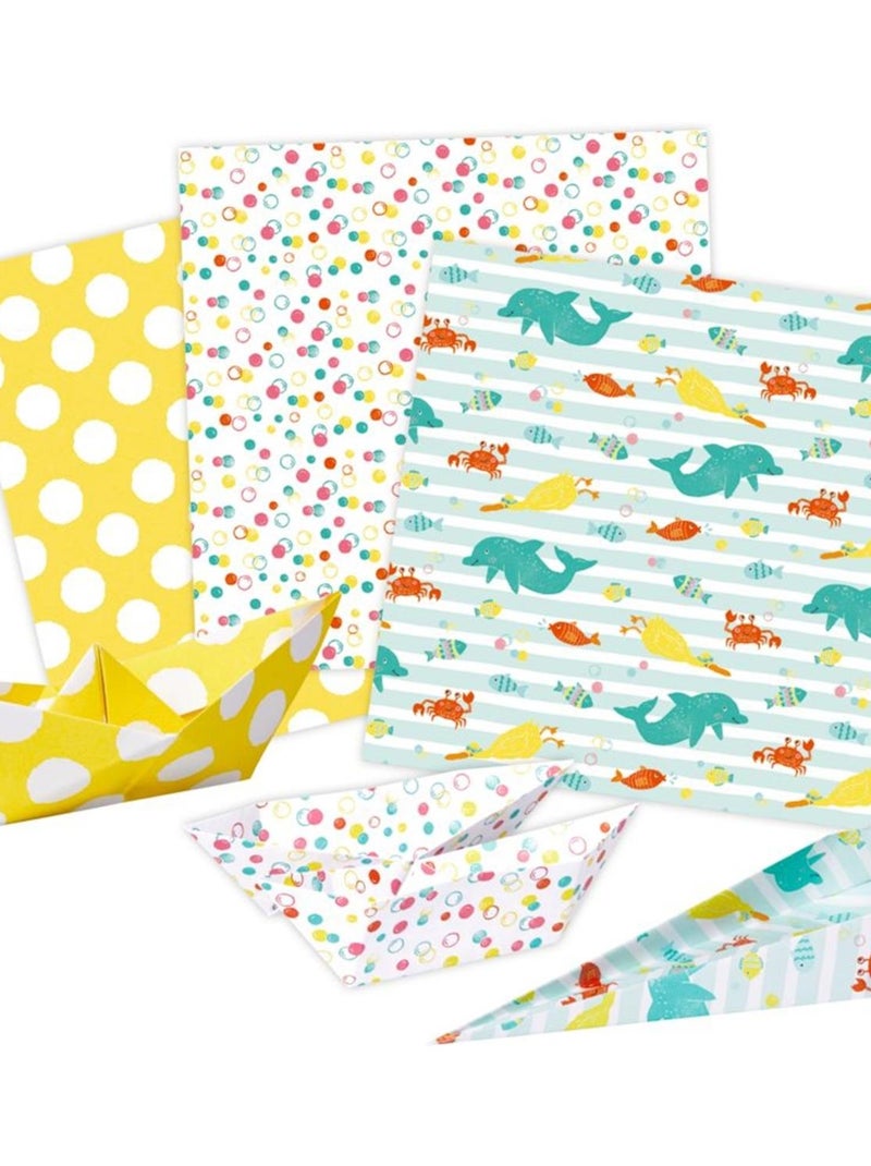 kit de pliage de bateaux en papier résistant à l'eau - Multi-couleur N/A - Kiabi