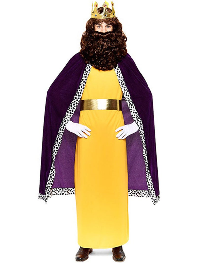 Kit de sage adulte : cape et couronne Multicolore - Kiabi