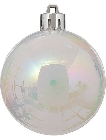 Kit de sapin "colorama de noël" 18 pièces rouge/blanc