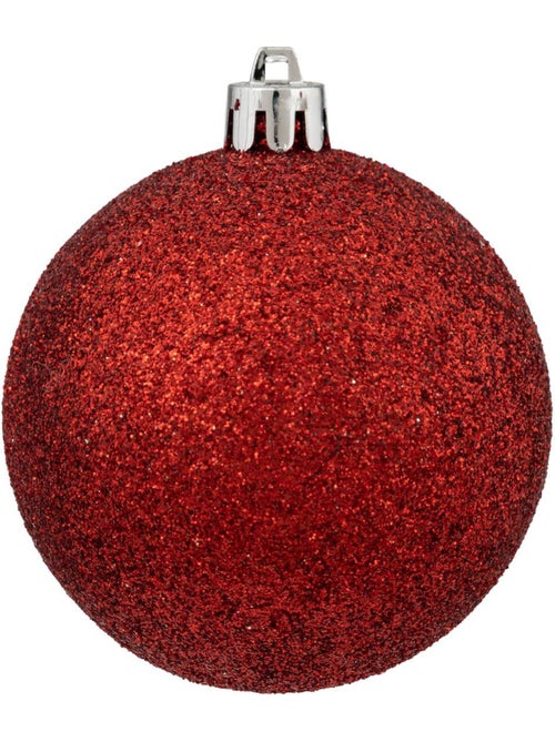 Kit de sapin "colorama de noël" 18 pièces rouge/blanc - Kiabi