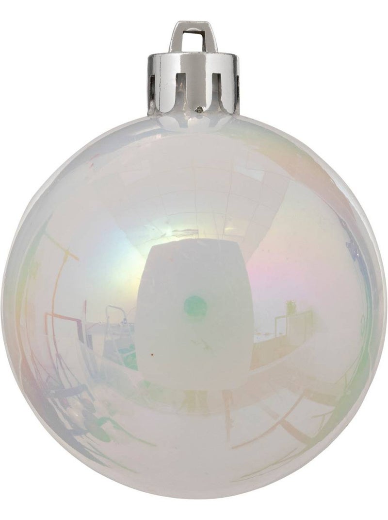 Kit de sapin "colorama de noël" 18 pièces rouge/blanc Blanc Rouge - Kiabi