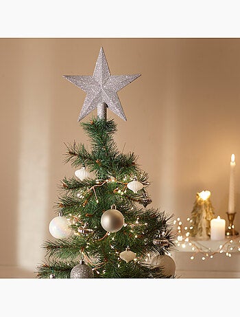 Kit de sapin "colorama de noël" 18 pièces rouge/blanc
