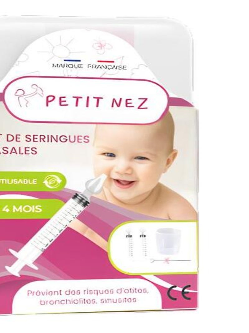 Kit de seringues nasales l Petit Nez ®️ Transparent - Kiabi