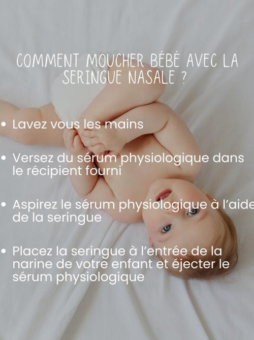 Kit de seringues nasales l Petit Nez ®️ - Kiabi