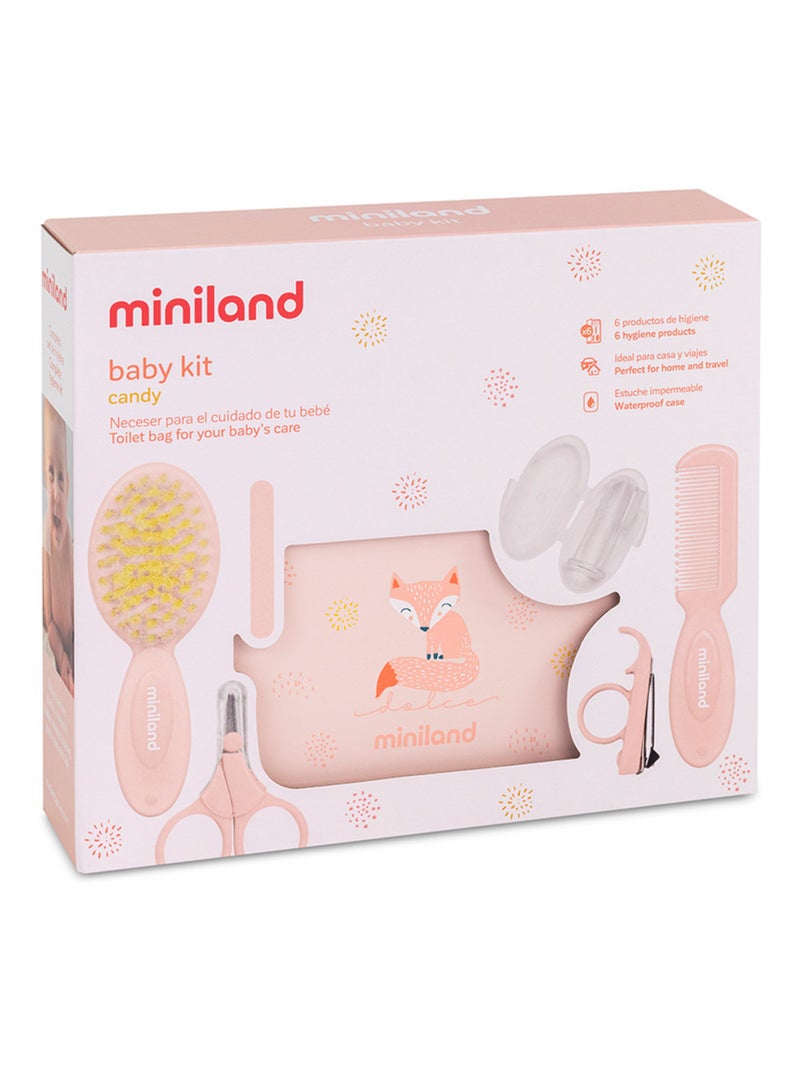 Kit De Soin Pour Bébé Baby Kit Candy Miniland Rose - Kiabi