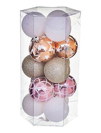 Kit déco pour sapin de Noël - 15 Pièces