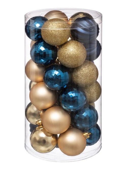 Kit déco pour sapin de Noël - 30 Pièces - Kiabi