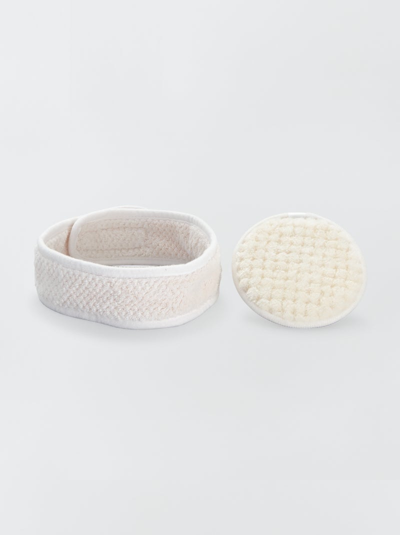 Kit démaquillant BEIGE - Kiabi
