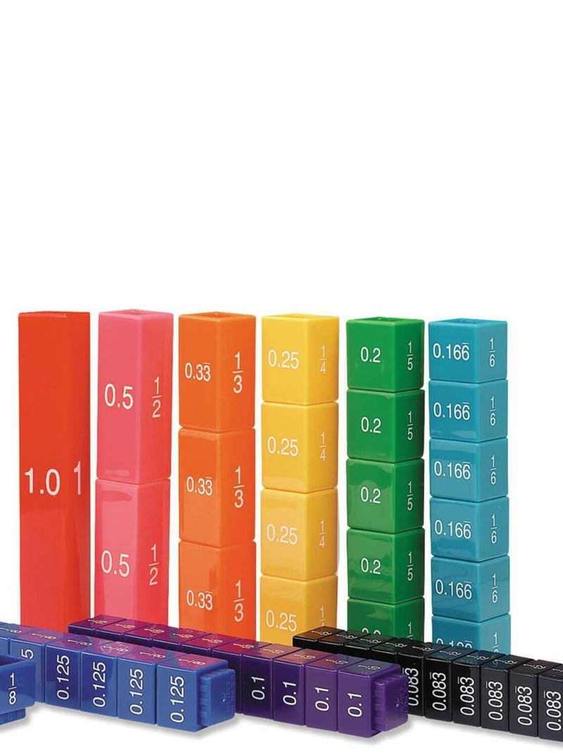 Kit d'Équivalence de Cubes Fraction Tower N/A - Kiabi