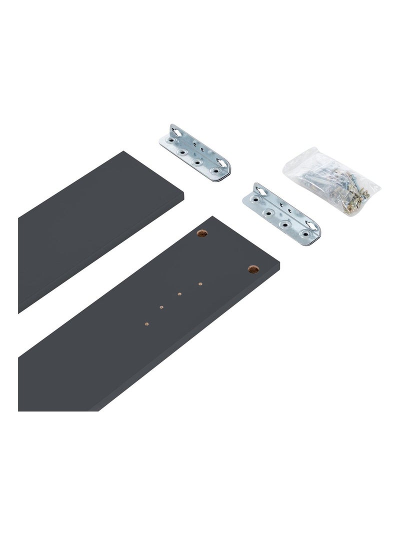 Kit d'évolution pour transformer lit bébé en lit junior 70x140 - ROBA gris anthracite - Kiabi