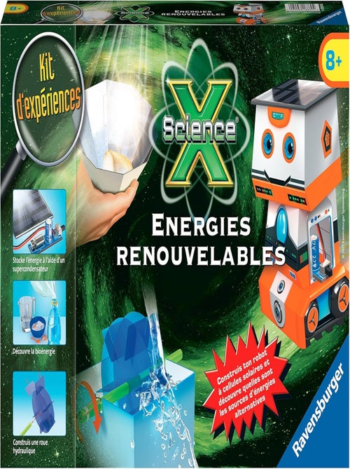 Kit D'expériences Science Energies Renouvelables - Ravensburger - Kiabi