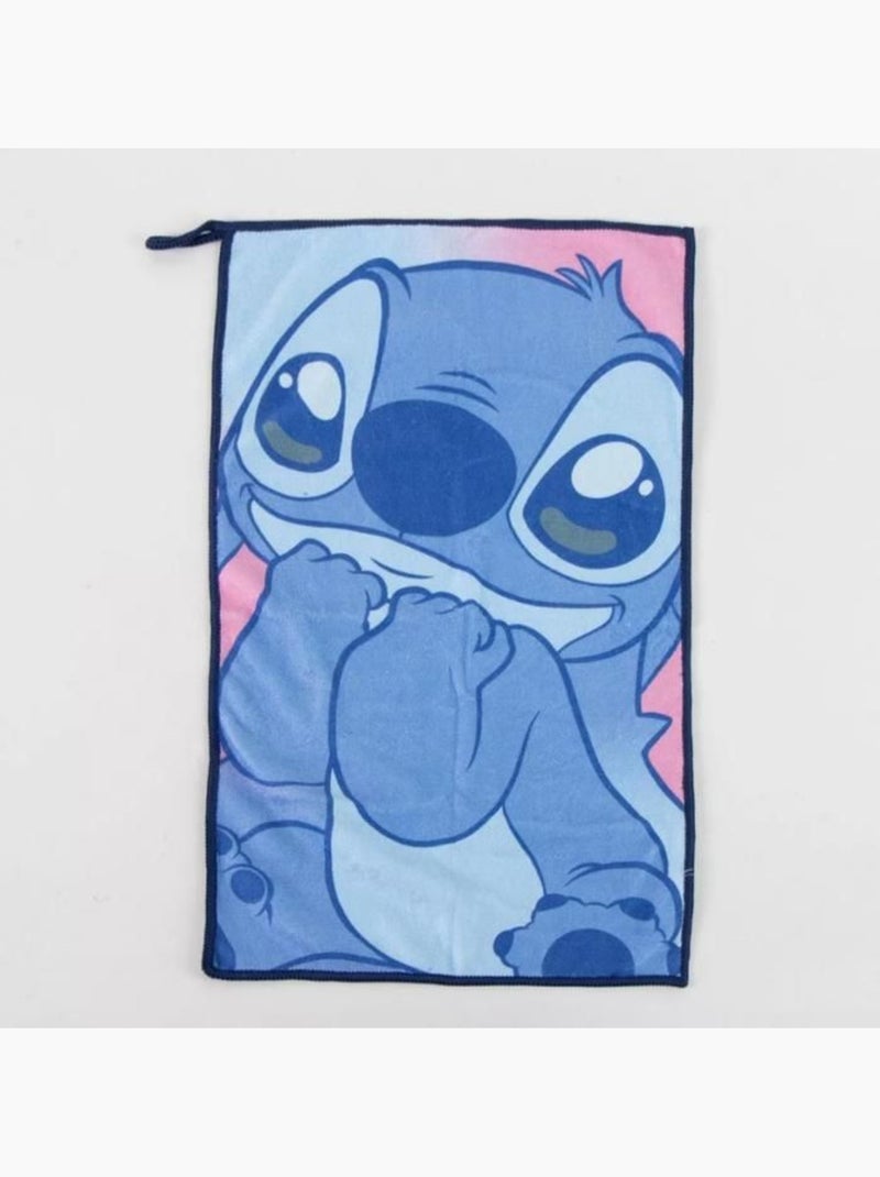 Kit d’hygiène disney lilo et stitch galaxy bleu avec trousse et accessoires Bleu - Kiabi