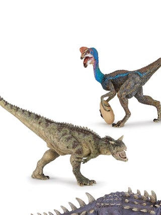 Kit Dinosaures Papo : Carnosaure, Oviraptor et Polacanthus