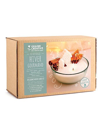 Kit DIY Bougie - Hiver Gourmand