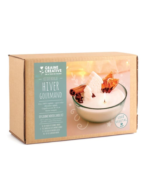 Kit DIY Bougie - Hiver Gourmand - Kiabi