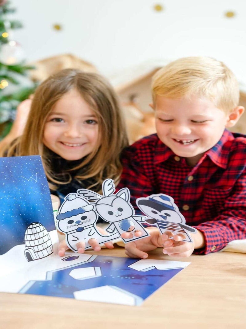 Kit Diy Noël Enfant | Loisirs Créatifs Pour Noël | Création De Marionnettes N/A - Kiabi