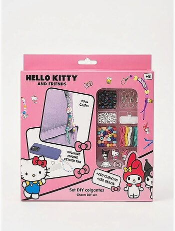 Kit diy perles 250 pièces hello kitty sanrio