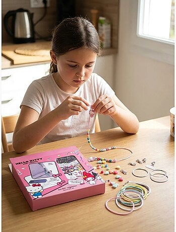 Kit diy perles 250 pièces hello kitty sanrio