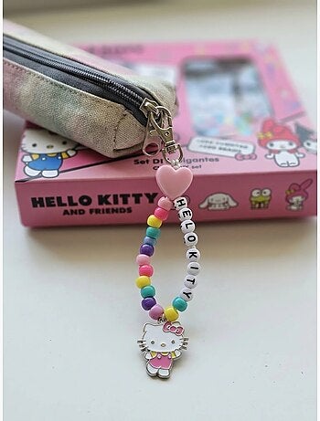 Kit diy perles 250 pièces hello kitty sanrio