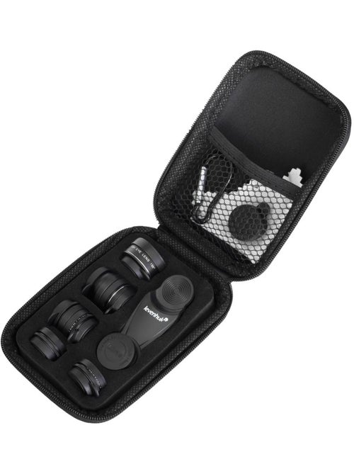 Kit d'objectifs pour smartphone 'levenhuk' lens s10 - Kiabi Kit d'objectifs pour smartphone 'levenhuk' lens s10 - Kiabi