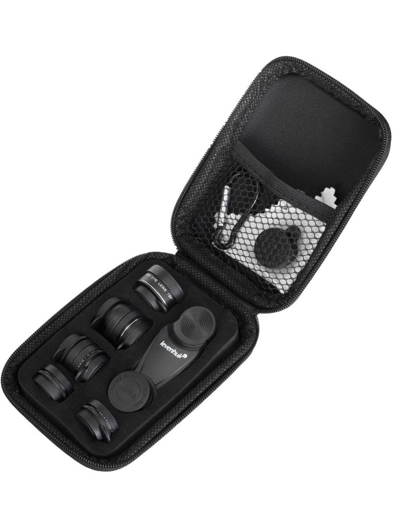 Kit d'objectifs pour smartphone 'levenhuk' lens s10 Bleu - Kiabi