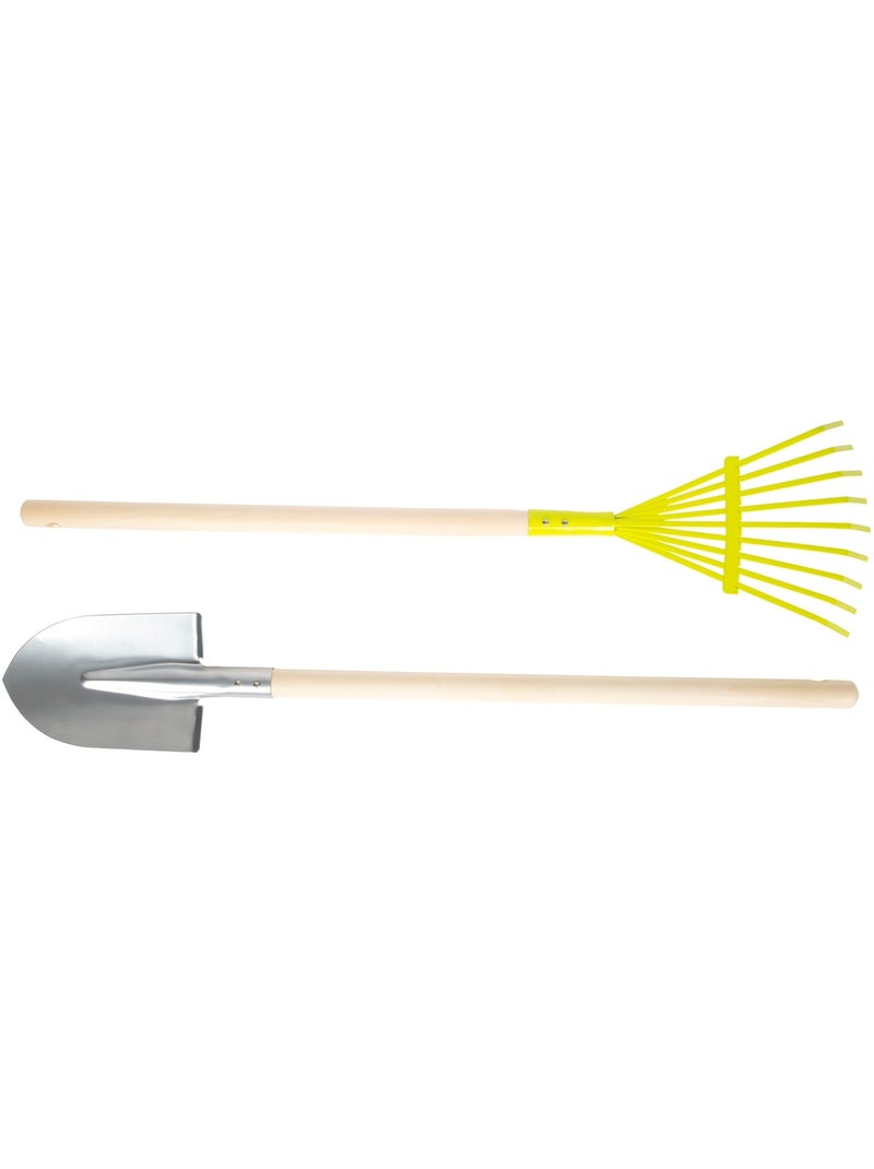 Kit d'outils de jardinage avec brouette Bleu - Kiabi
