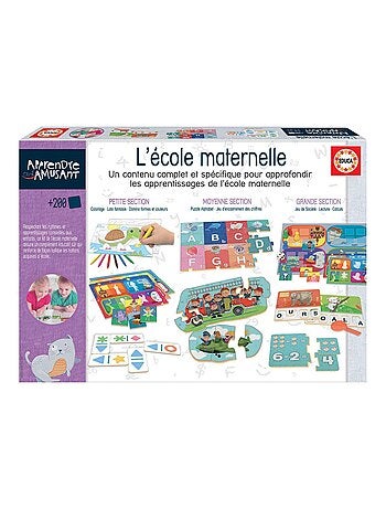 Kit Ecole Maternelle Apprendre C'est Amusant