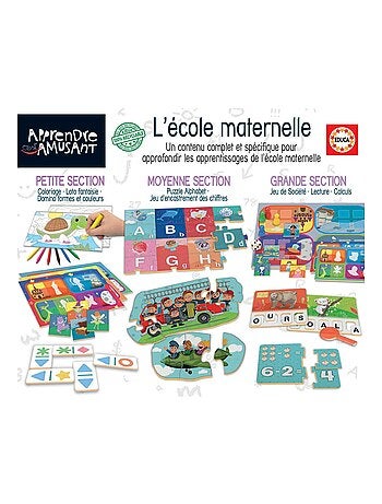 Kit Ecole Maternelle Apprendre C'est Amusant