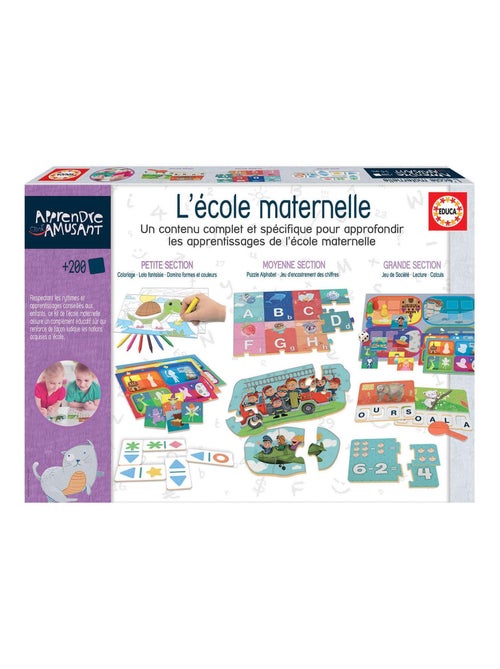 Kit Ecole Maternelle Apprendre C'est Amusant - Kiabi