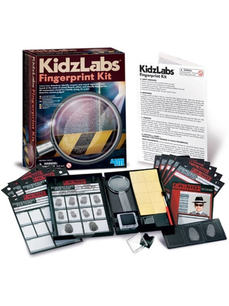 Kit empreintes digitales Noir - Kiabi