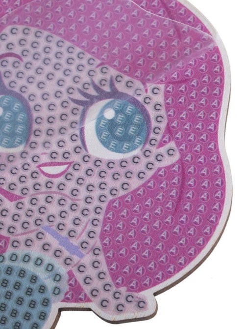 Kit figurine en bois à diamanter - Ariel La petite Sirène Disney - 11 cm - Kiabi